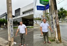 Há mais de seis meses, Alexandre do Sindicato já alertava para risco de queda de postes em Campina Grande